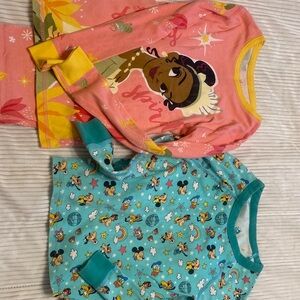 Disney store pajama sets  6/7